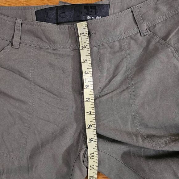 Joe's Jeans Ankle Pants Size 29 Midi Rise Green Slim Leg - Picture 7 of 11